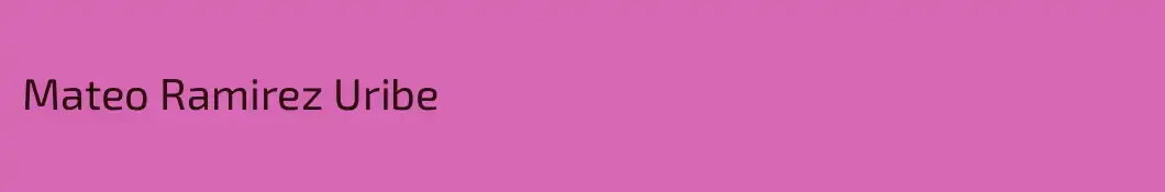 Mateo Ramirez Uribe